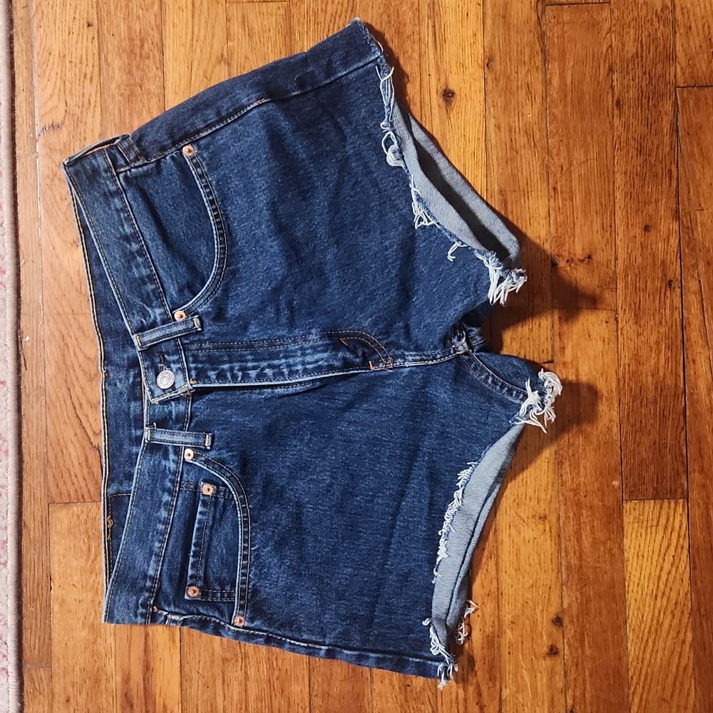 Levis denim shorts